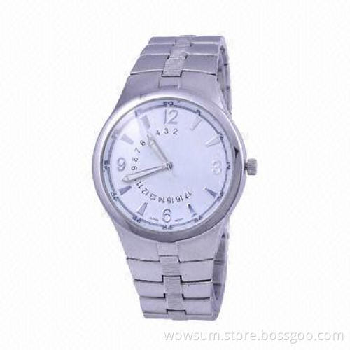 High-quality Fashionable Men's Watch with Metal Material
